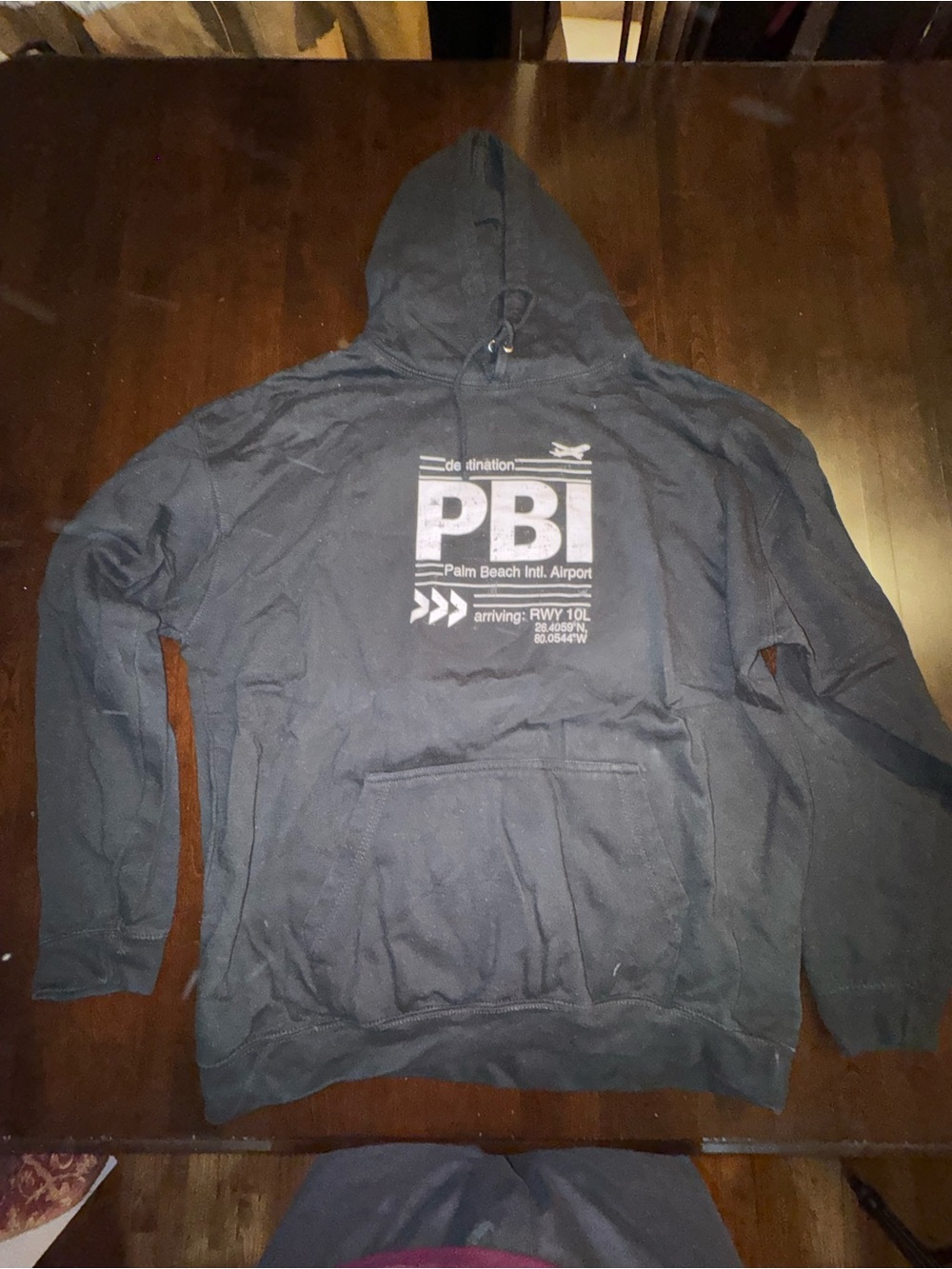 Palm Beach PBI Hooded Sweatshirt - Black